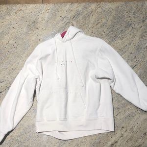 Brandy Melville white Los Angeles hoodie